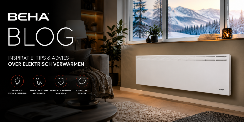 Blog over elektrische verwarming van BEHA met informatie, tips en advies over energiezuinige verwarmingsoplossingen.