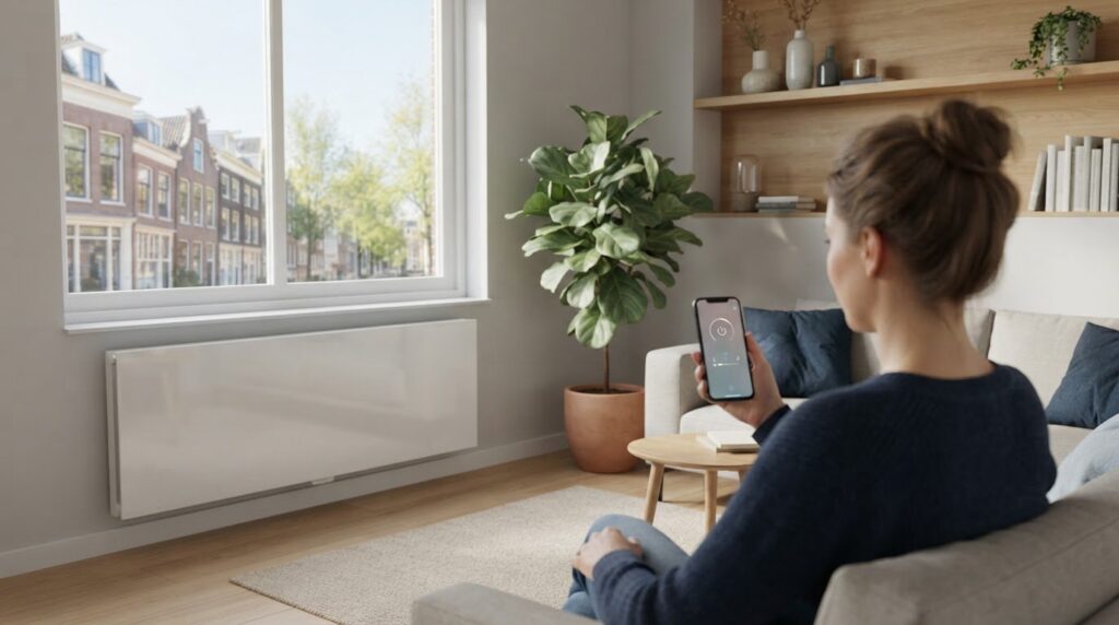 Glazen paneelradiator met wifi bediening: zo kies je slim