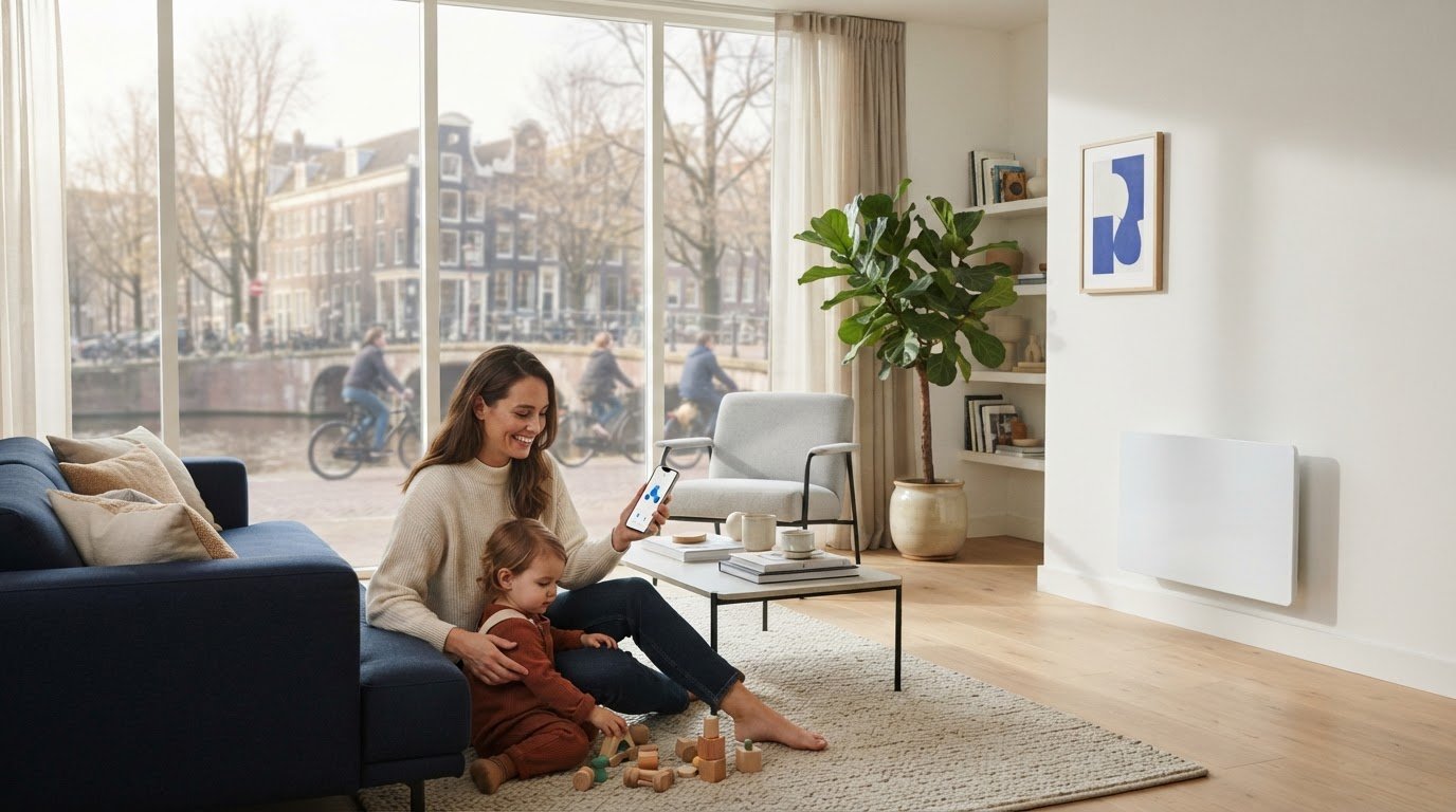 Elektrische kachel kindvriendelijk kiezen: waar let je op?